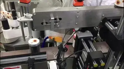 Bottle Cap and Body Labeling Machine