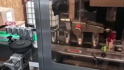 Aluminum Can Sleeve Labeling Machine